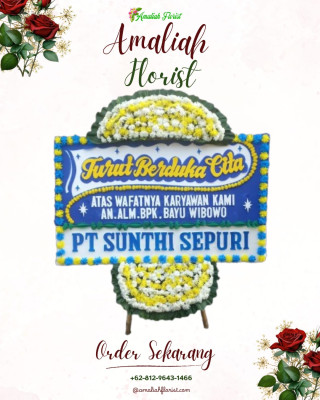 Papan Bunga Duka di Tambiluk